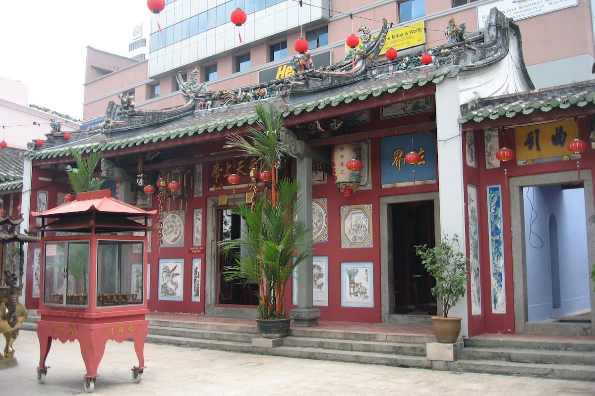 johor bahru old chinese temple